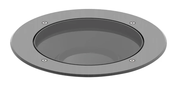 Lumisol 230 - enc.sol ext. ip67 ik10 alu noir, rond, led 19w 15° 3000k 2400lm - Aric - 51931