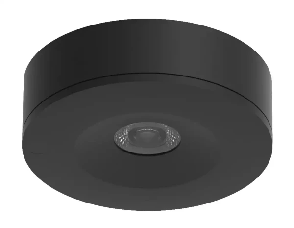 Plafonnier elios ip65 ik08 led cct 3000/4000k 5,5w 40° 550lm ugr22 50000h, noir - Aric - 51950