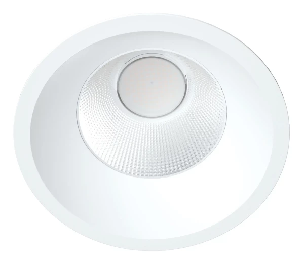Downlight riva 2 cct 3000/4000k ip64, Ø232mm, blanc, led 25w 60° 2800lm, dim - Aric - 51972
