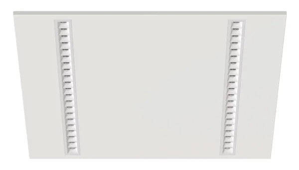 Dalle modulo 600x600 ugr19 25w 2cct (3000k/4000k) 3500lm 50000h blanc - Aric - 51975