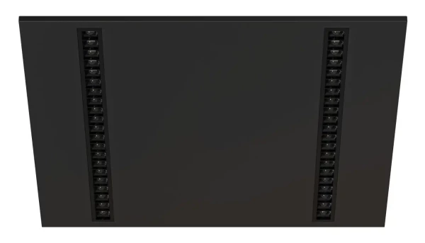 Dalle modulo 600x600 ugr16 25w 2cct (3000k/4000k) 3000lm 50000h noir - Aric - 51977