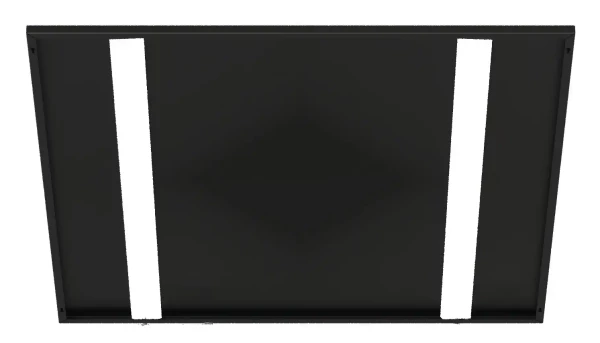 Plaque/cadre noir 600x600 pour personnalisation dalle modulo - Aric - 51985