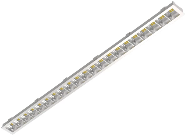 Module led blanc/silver ugr16 p/dalle modulo, 12,5w cct 3000/4000k 1750lm 50000h - Aric - 51987