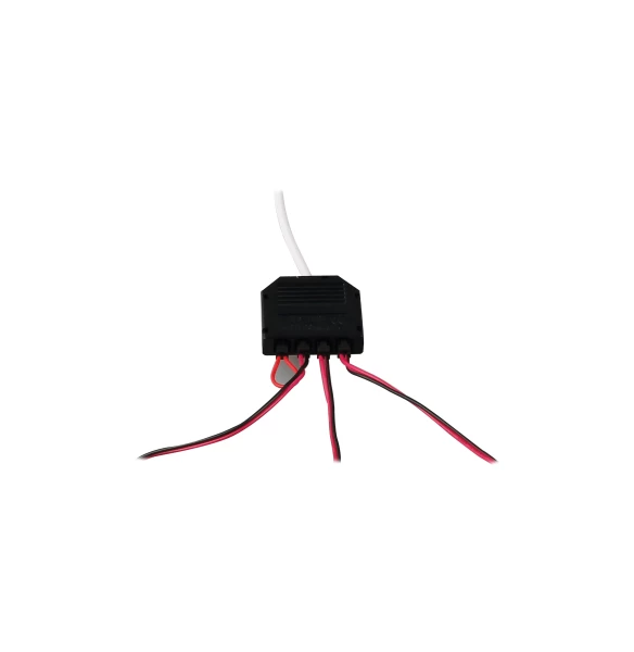 Cavalier 4 pôles pour connexion spots s40 et shark - Aric - 52034