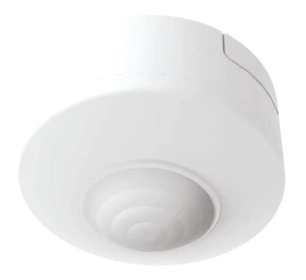 Détecteur/sensor infrarouge 360° encastré/saillie - 8m max, 1000w max - Aric - 52082