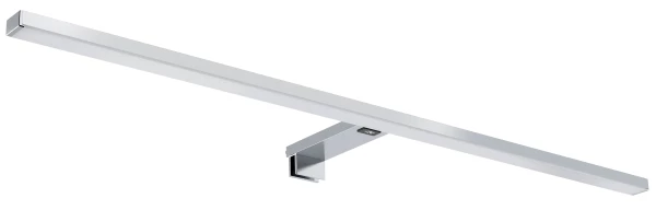 Tessa - applique 80cm ip44 vol.2, led 7,6w 3cct 3-4-5000k 720lm, alu chromé - Aric - 53149