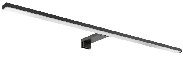 Tessa - applique 80cm ip44 vol.2, led 7,6w 3cct 3-4-5000k 720lm, alu noir - Aric - 53150