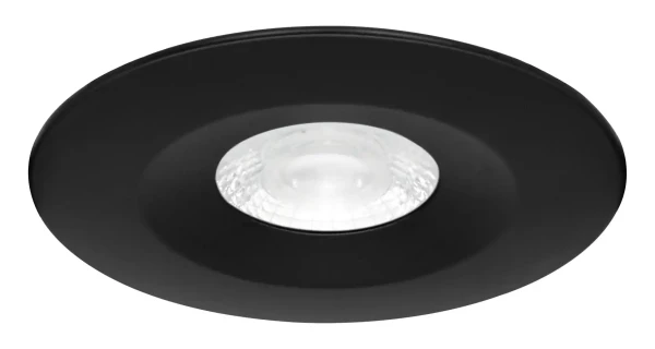 Aspen max - enc. led recouvrable ip5x/65 10w 45° 950lm 3000/4000k (cct), noir - Aric - 56002
