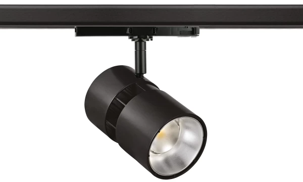 Ninety dali - proj. rail 3 all.023, noir, angle 60°, led intég. 39w 4000k 3700lm - Aric - 56027