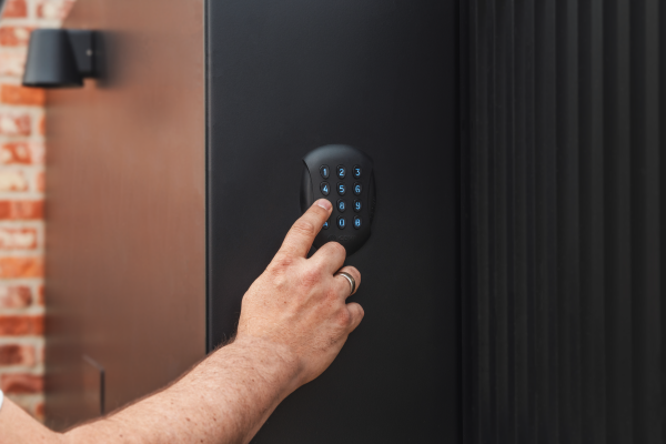 Clavier digicode galeo avec sortie wiegand noir mat - CDVI - GALEOW BLACK