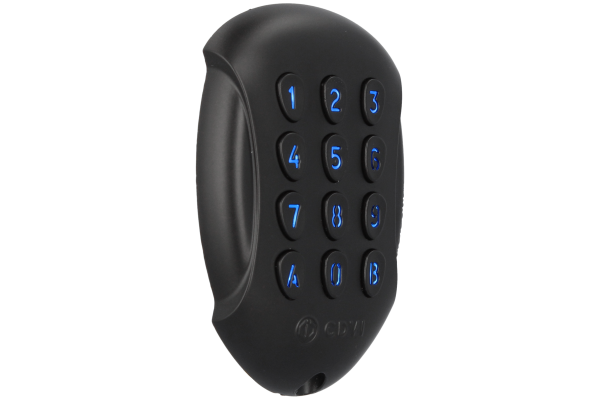Clavier digicode galeo avec sortie wiegand noir mat - CDVI - GALEOW BLACK