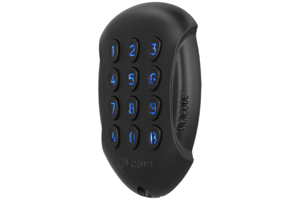Clavier digicode galeo avec sortie wiegand noir mat - CDVI - GALEOW BLACK