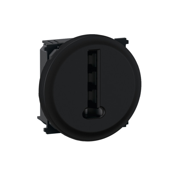 Prise téléphone 8 contacts france noir format dépôt - céliane - Legrand - CFN0338