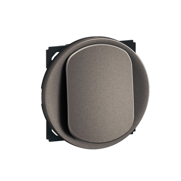 Poussoir no+nf 6a titanium format dépôt - céliane - Legrand - CFT0031