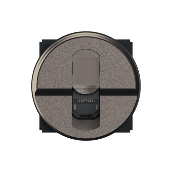 Prise rj45 - ftp cat. 6 titanium format dépôt - céliane - Legrand - CFT0345