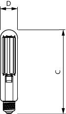 Trueforce core led road e27 20-70w 722 3200lm 25000h - Philips - 129321