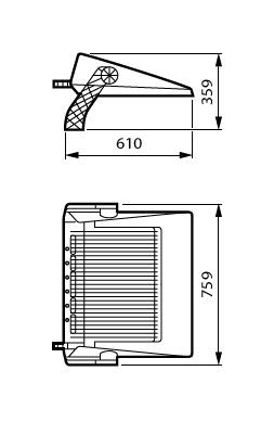 Gamevision bvp440 led1700/730 dw bv gca psm alu d28 - Philips - 811966