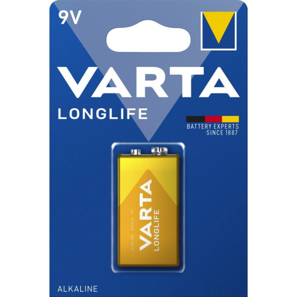 Longlife alcaline 6lr61/9v bl1 - Varta - 457205