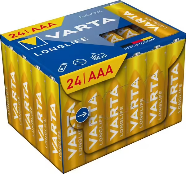 Longlife aaa x24  cube - Varta - 457456