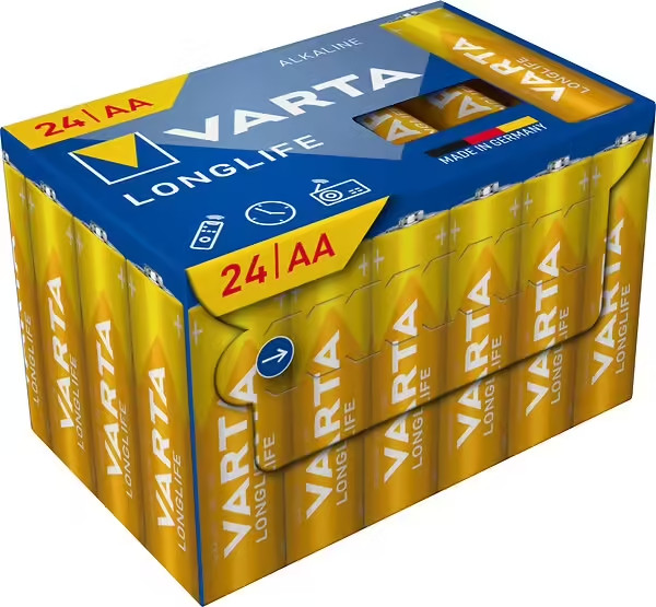 Longlife aa x24 cube - Varta - 457458