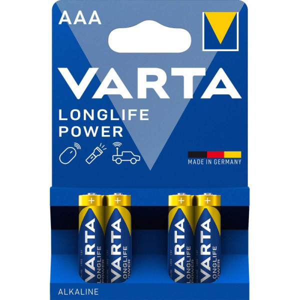 Longlife pow aaa/lr03 x4 -1,5v - Varta - 546588