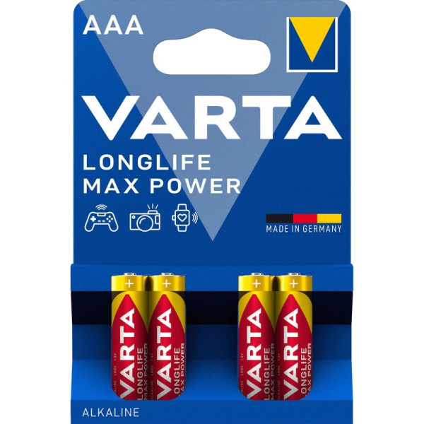 Longlife mxpw aaa/lr03 x4 1,5v - Varta - 546592