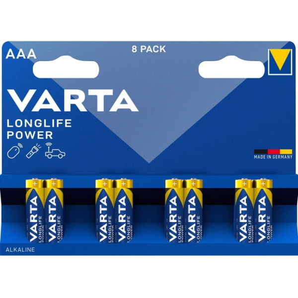 Longlife power aaa/lr03 x8 - Varta - 546606