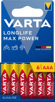 Pile alc.llif.mx pwr lr03 x6 - Varta - 559642