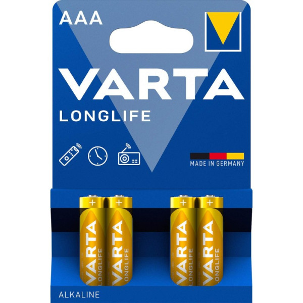 Longlife alcaline lr03/aaa bl4 - Varta - 625960