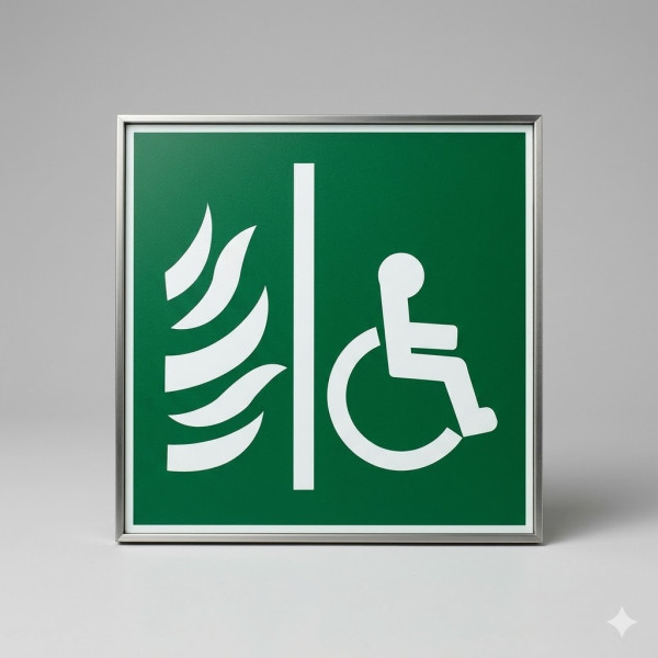 Kit de Pictogrammes Lumio pour Accessibilité PMR -  AEES by Chloride - AEES by Chloride - 4013066