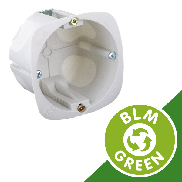Boîte no air eco recyclé 1 poste d67mm profondeur 50 - BLM - 670050