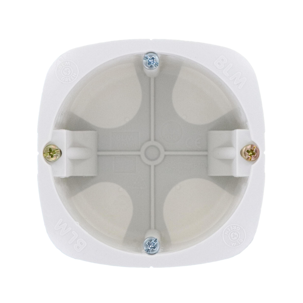 Boîte no air eco recyclé 1 poste d67mm profondeur 50 - BLM - 670050