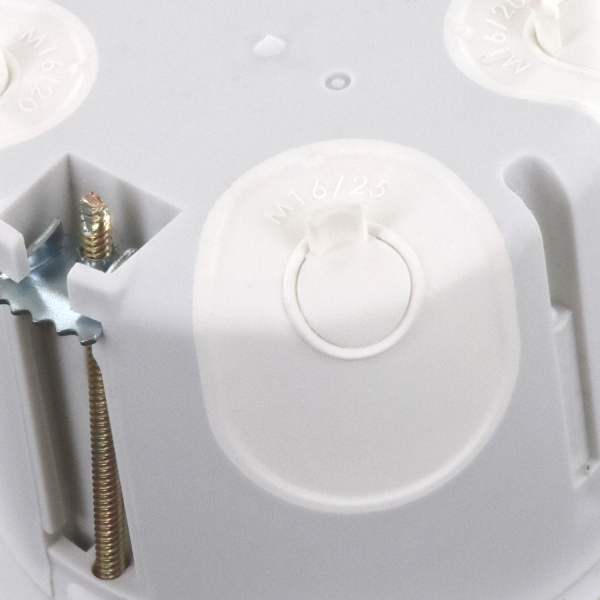 Boîte no air eco recyclé 1 poste d67mm profondeur 50 - BLM - 670050