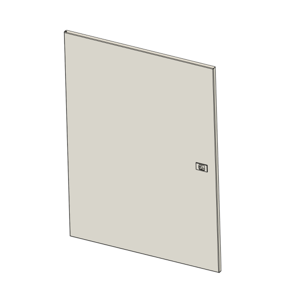 Porte design plastelbox 2 travées 4 rangées pour b2t4r - BLM - 742043