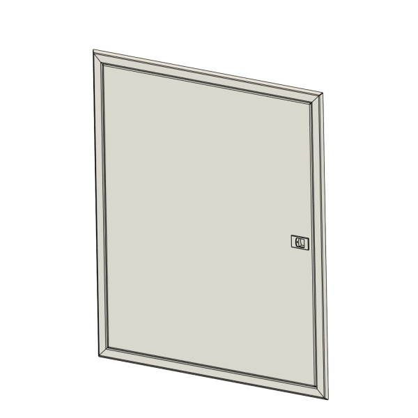 Porte saillie plastelbox 2 travées 6 rangées pour bac b2t6r - BLM - 742064