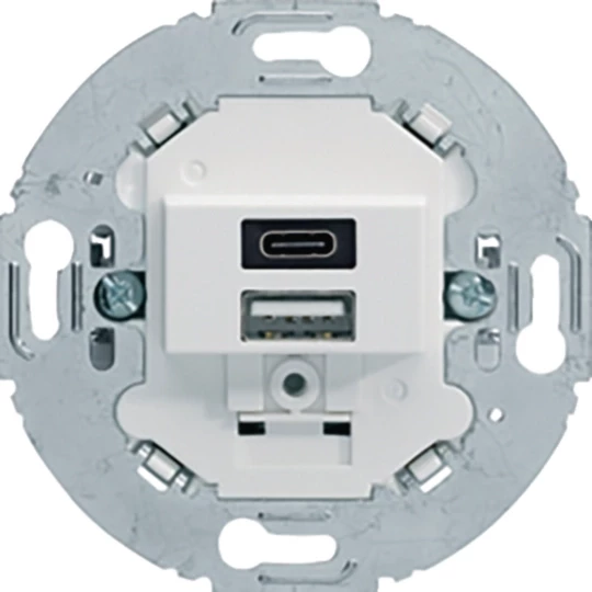 Chargeur usb a+c 1930 alba - Hager - 260419