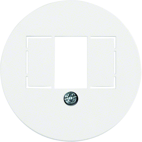 Enjoliveur 1930 pour double chargeur usb alba - Hager - WTF4000WG