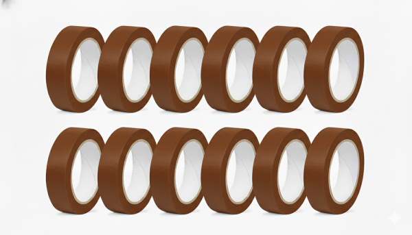 Ruban isolant brun Klauke 15mm x 10m en PVC et adhésif - usage courant électrique - Klauke - RIS1