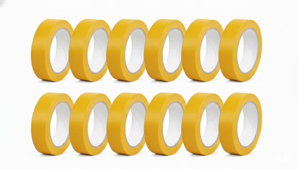 Ruban isolant jaune Klauke 15mm x 10m en PVC et adhésif - usage courant électrique - Klauke - RIS4