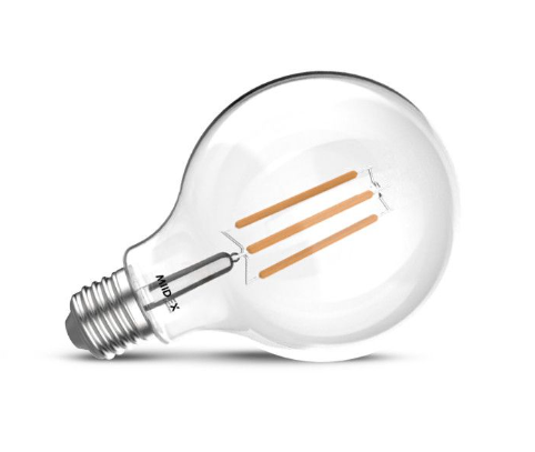 Ampoule LED E27 Miidex G95 filament 8W 2700K - Miidex - 100832