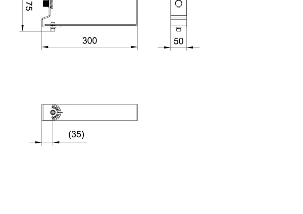 Coreline armature by121z accessoire lyre de fixation - Philips - 324139