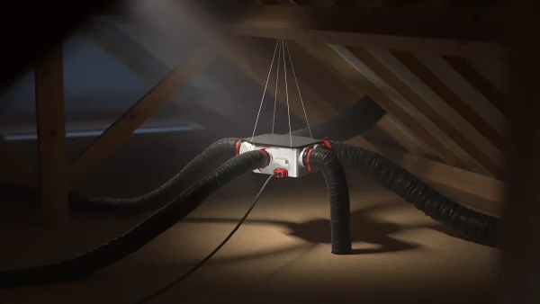 Caisson ecowatt iso 50 mm, régulée 2800 m3/h d 400 mm dépressostat inter prox - S&P France - 245254