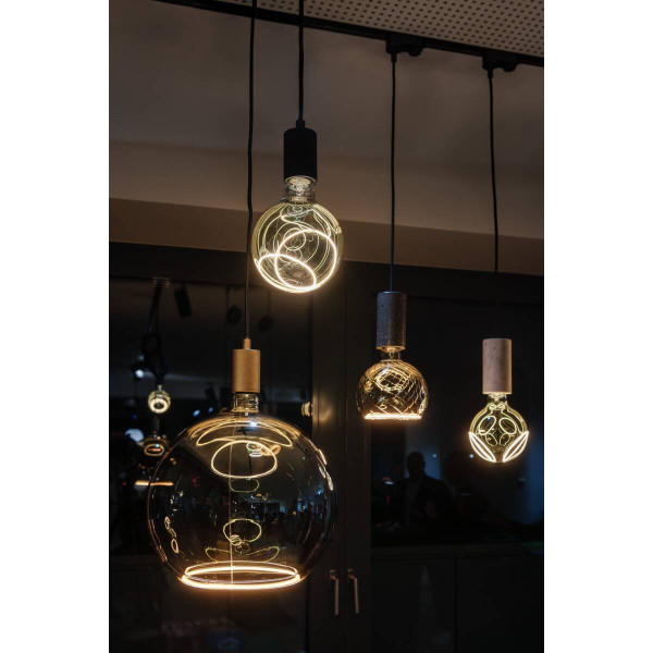 Suspension Fitu PD E27 15W ribbed doré - SLV - 1010421