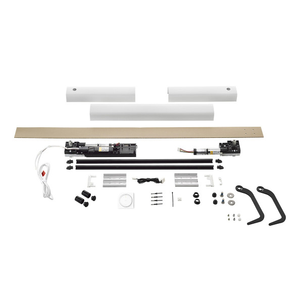 Kit de motorisation pour volet battant yslo flex io slim 2 vantaux-blanc/noir - Somfy - 1247173