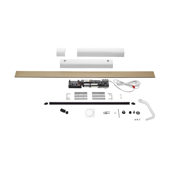 Kit de motorisation pour volet battant yslo flex io slim 1 vantail-blanc/noir - Somfy - 1247176