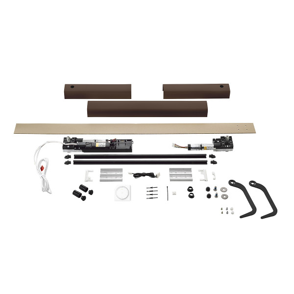 Kit de motorisation pour volet battant yslo flex io slim 1 vantail - blanc - Somfy - 1247177