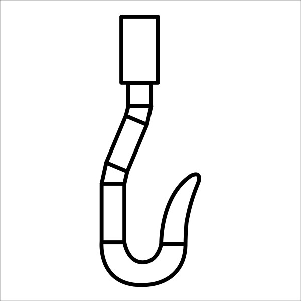 Crochet pour commande csi - Somfy - 9132253