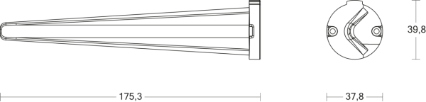 Piquet de sol en aluminium 24v - Steinel - 091491