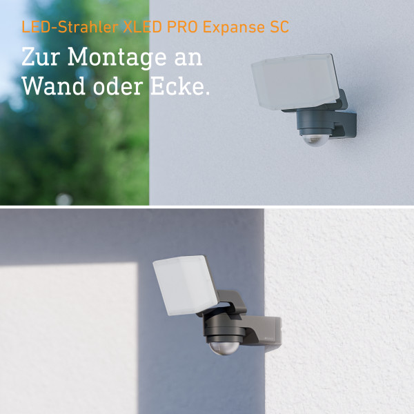 Projecteur xled pro expanse sc avec détecteur de mouvement & bluetooth anthracit - Steinel - 093938