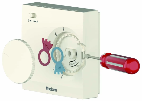 Thermostat electronique theben ramses 708 s chauffage et refroidissement - Theben - 7080003